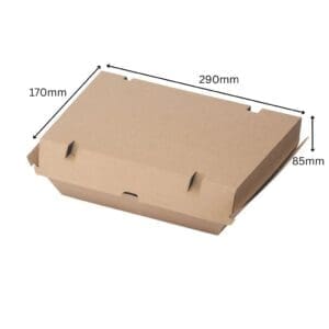 Brown Large Kraft Family Food Box