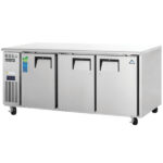 EUF180-3, EUR180-3, everest 3 door underbench fridge, everest 3 door underbench freezer