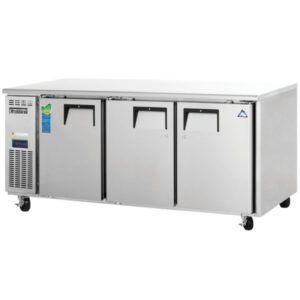 EVEREST commercial Underbench Fridge, everest 3 door undercounter freezer, commercial under counter freezer for sale, EUF180-3, EUR180-3, 3 door under bench freezer for sale