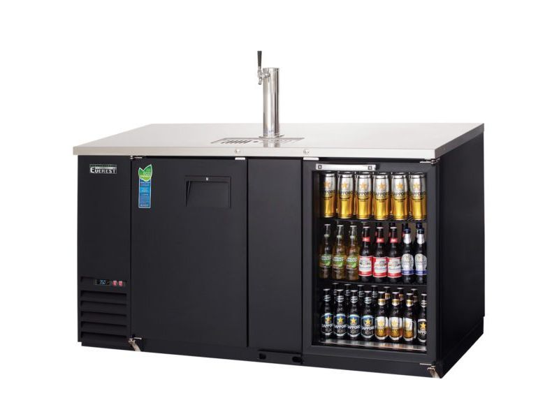 EVEREST Beer Dispenser Cabinet, kegerators, commercial keg fridge, Beer fridge, keg fridge, E172BDBBG620, commercial kegerator for sale