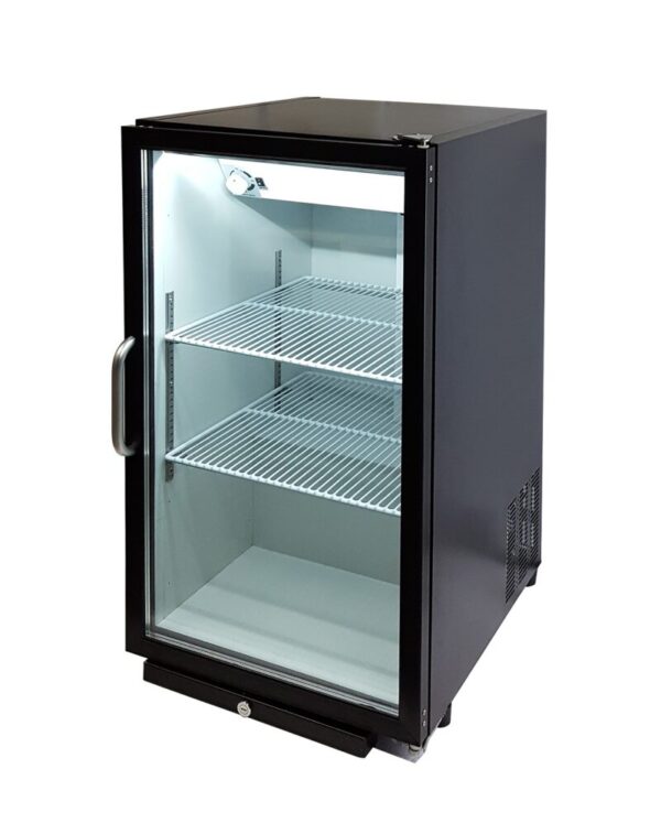 FRESH One Glass Door Counter Top Drink Fridge