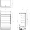 FRESH FOD-48VS Open Display Fridge 1200mm wide - Image 2