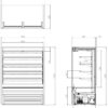 FRESH FOD-60VS Open Display Fridge 1500mm Wide - Image 2