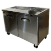 FRESH Refrigeration 2 Door Slide Top Prep Table Fridge