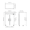FRESH Top Mount Upright Freezer 2 Doors FTM-49FS - Image 2