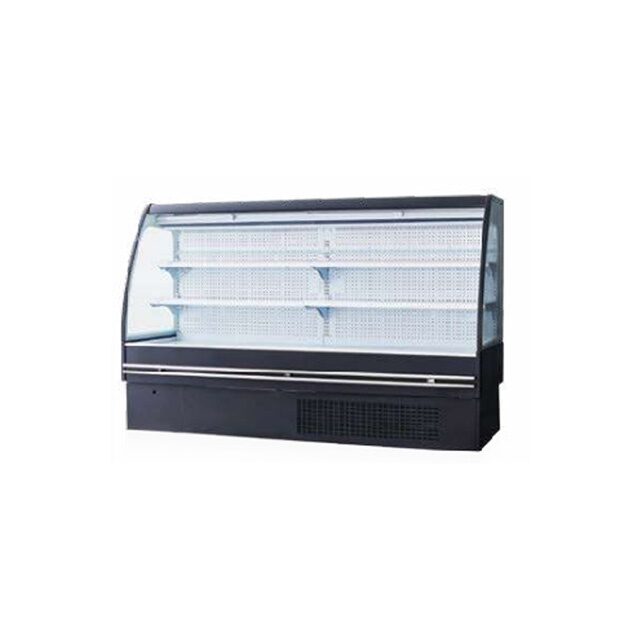 AUSTUNE Semi-Height multideck chiller 2580mm AMSM-2580 - commercial fridge for supermarket