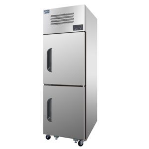 FRESH Two Half Door Upright Freezer KTM-25FS2