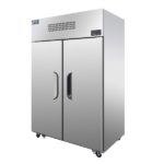 Commercial freezers, Commercial freezers Australia, FRESH Narrow Top Mount Reach-In Upright Freezer 2 Doors