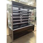 open display fridge with black exterior and in 1895 width, AMDK-1895