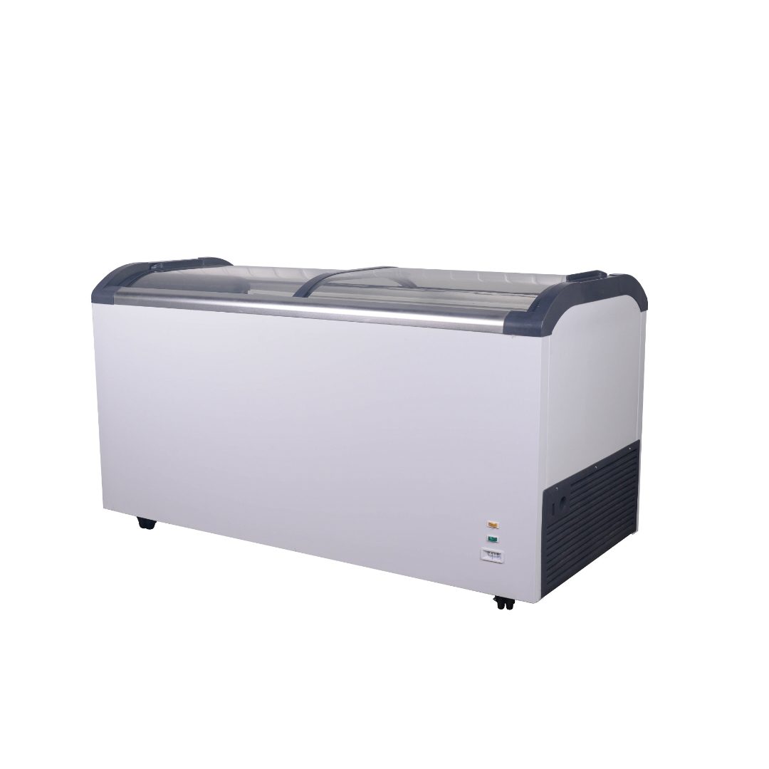 AUSTUNE Double curved Glass Chest Freezer ADQ-700