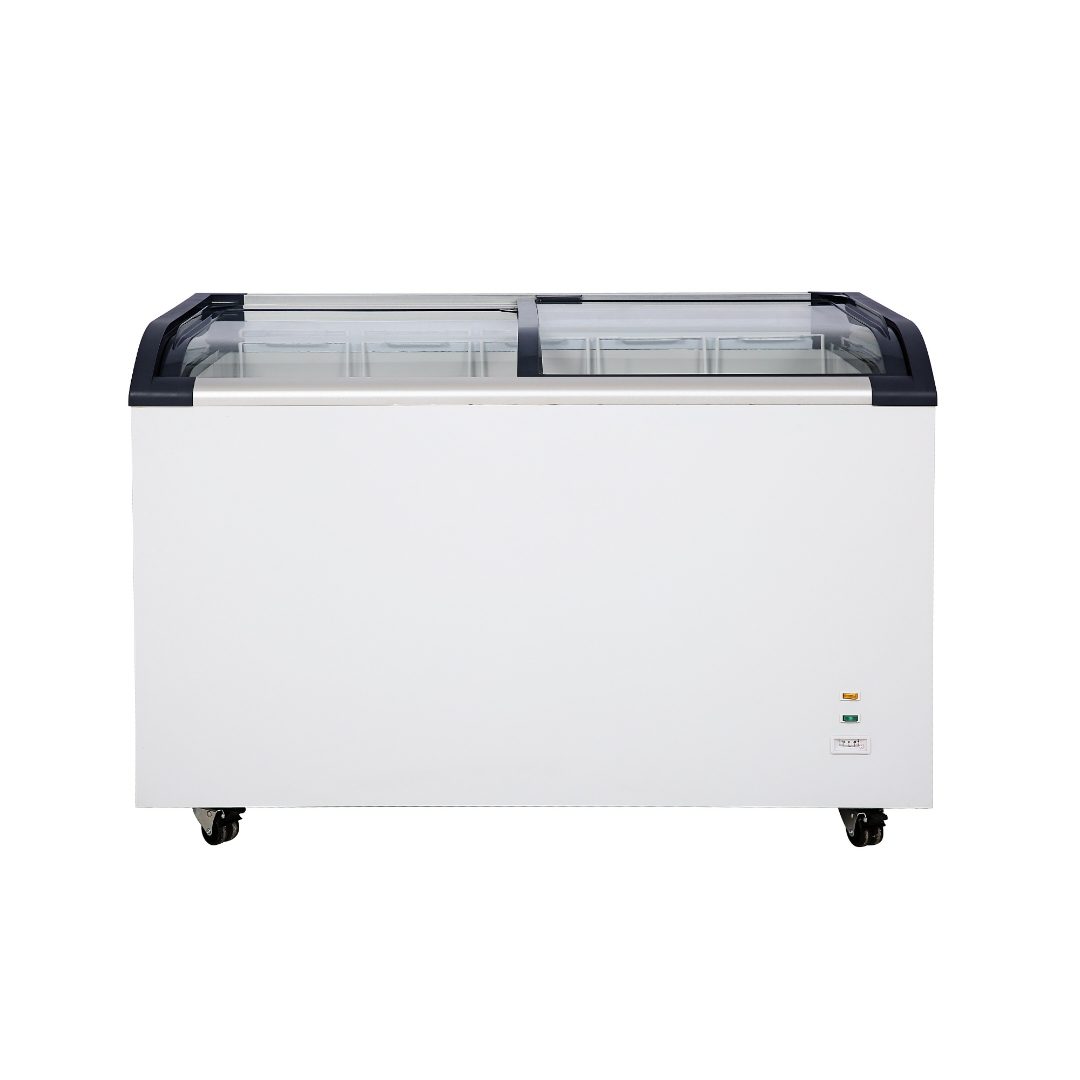 AUSTUNE Single curved Glass Chest Freezer AQ-500