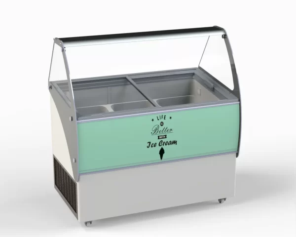 Cold Solutions 13 Tub Gelato Display Freezer, Cold Solutions 9 Tub Gelato Display Freezer