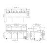 FRESH Refrigeration FPT-93 3 Door Pizza Prep Fridge - Image 2