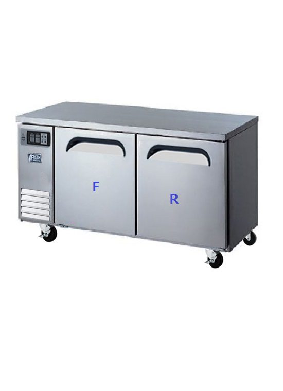 FRESH 2 Door Underbench Dual Temp Fridge | FT-1200RF