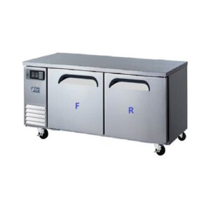 FRESH 2 Door Underbench Dual Temp Fridge | FT-1500RF