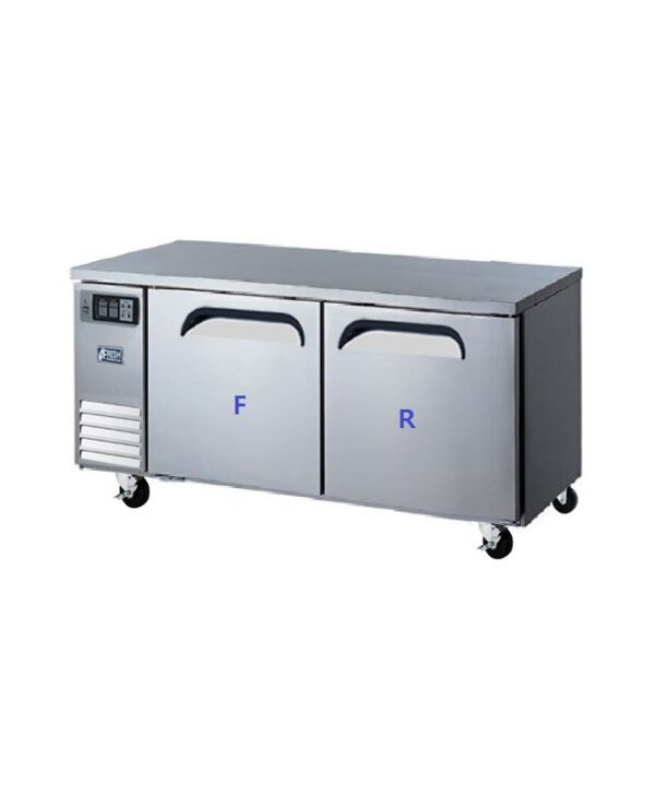 FRESH 2 Door Underbench Dual Temp Fridge | FT-1500RF