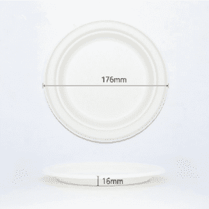 Sugarcane Bio 7" Round Plate (1000pcs)