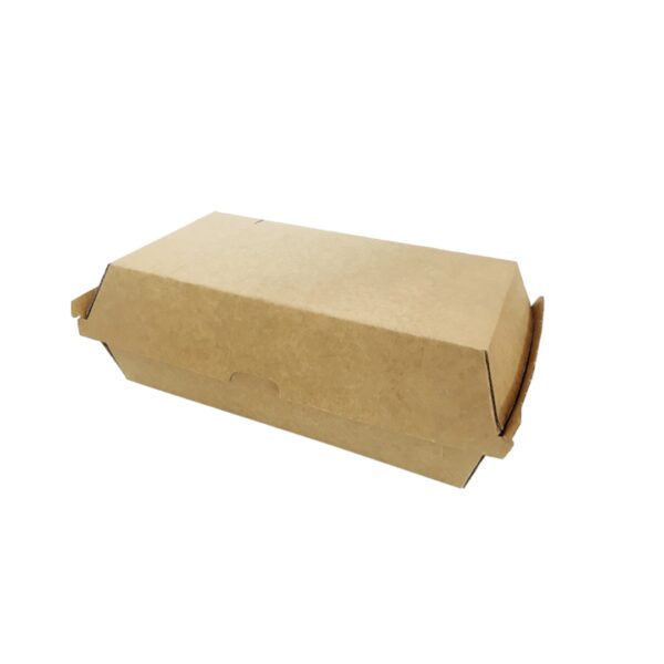 Brown Kraft Large Snack Box