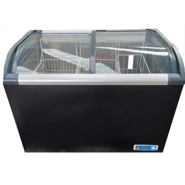 curved top chest freezer