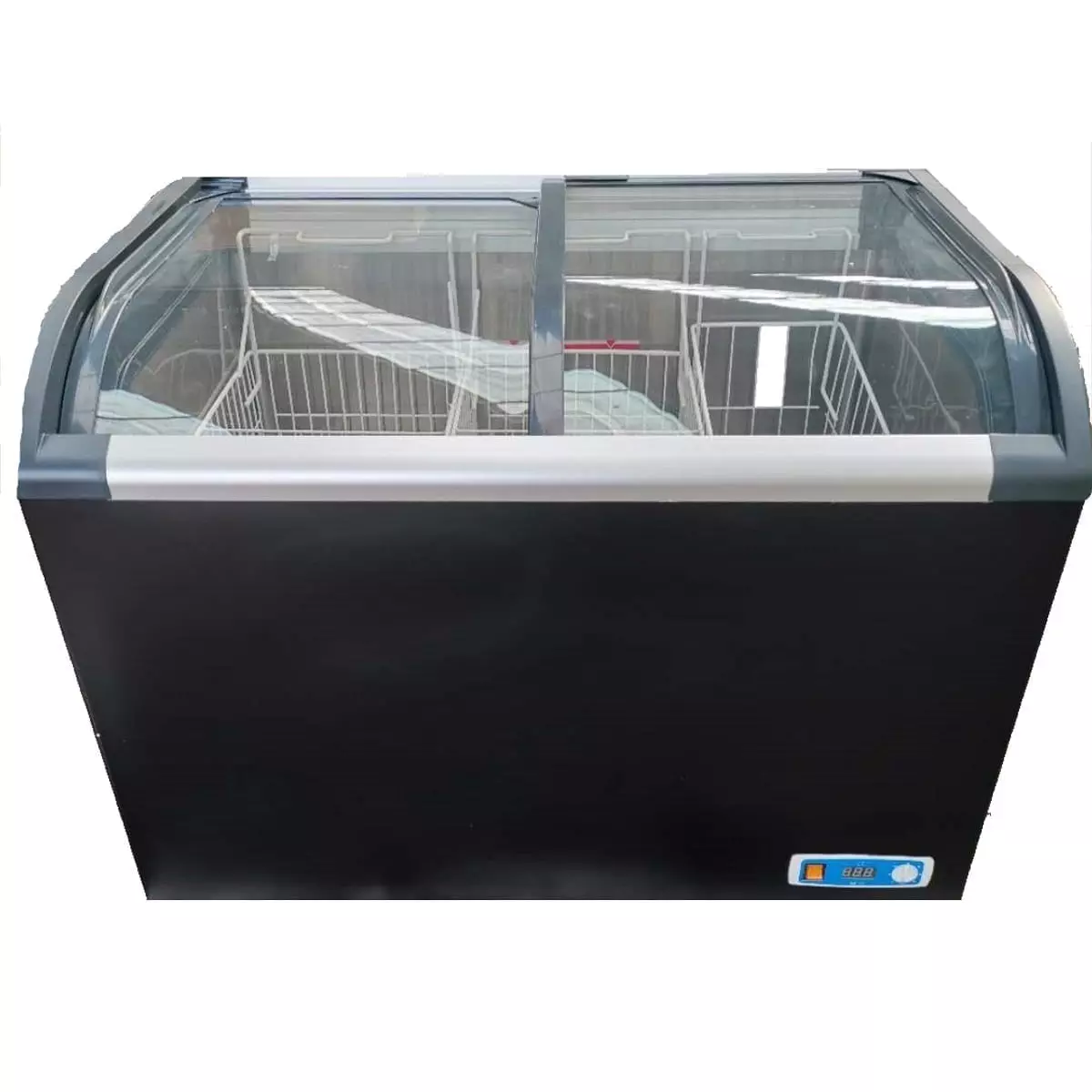 curved top chest freezer