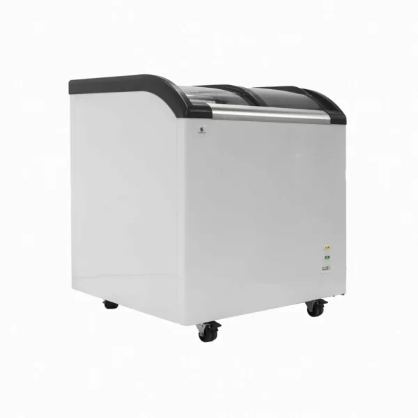 curved top chest freezer