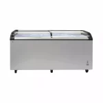 commercial chest freezer with curved glass top sliding lids, CF-720