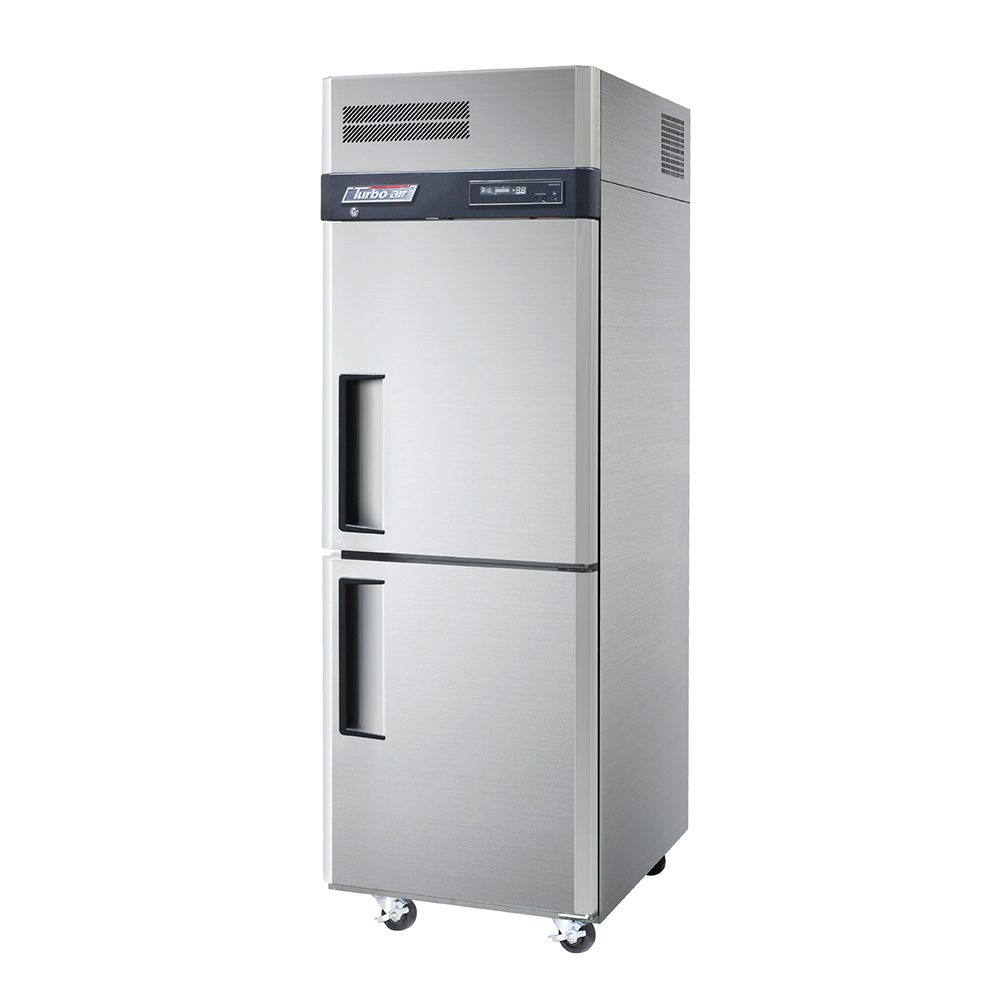 Turbo air Two Half Door Upright Fridge | KR25-2(HC)