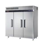 Turbo Air KR65-3 Three Door commercial upright fridge