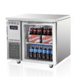 Turbo Air One Glass Door Undercounter Fridge | KGR9-1-N(HC)