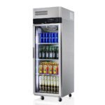 Turbo Air One Glass Door Upright Fridge, KR25-1G-N