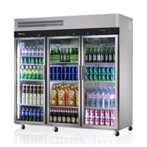 Turbo air Three Glass Door Upright Fridge | KR65-3G(HC)