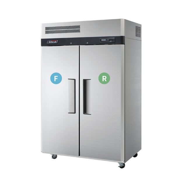 Turbo air Double Door Upright Dual Temperature Fridge | KRF45-2H(HC)