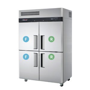 Turbo air Four Half Door Upright Dual Temperature Fridge | KRF45-4H(HC)