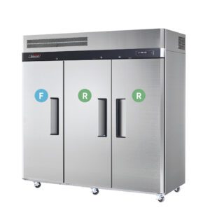 Turbo Air Three Solid Door Dual Temperature Fridge | KRF65-3(HC)