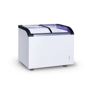 curved top chest freezer