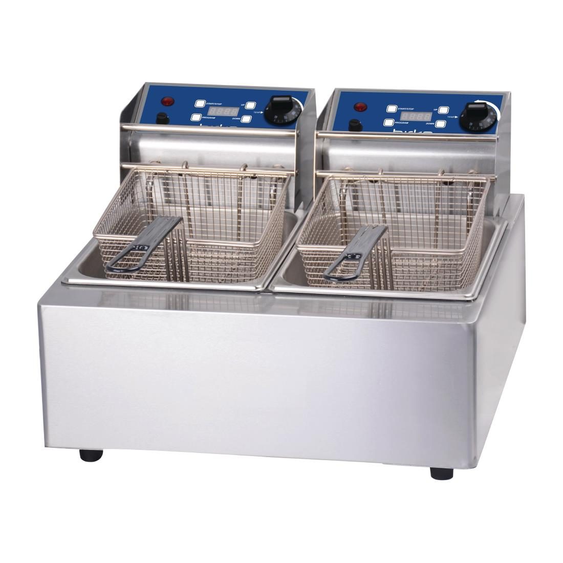 Birko Fryer - Double 5Litre - 2x10amp