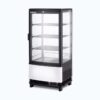 BROMIC Countertop Fridge 80Litre with Curved Glass, CT0080G4BC-NR