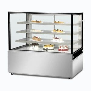 cake display fridge