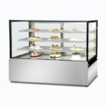 bromic cake and food display fridge