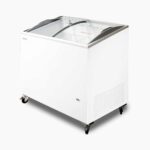 Bromic Chest Freezer with angled glass top lids, CF0300ATCG-NR