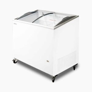 Bromic Chest Freezer with angled glass top lids, CF0300ATCG-NR