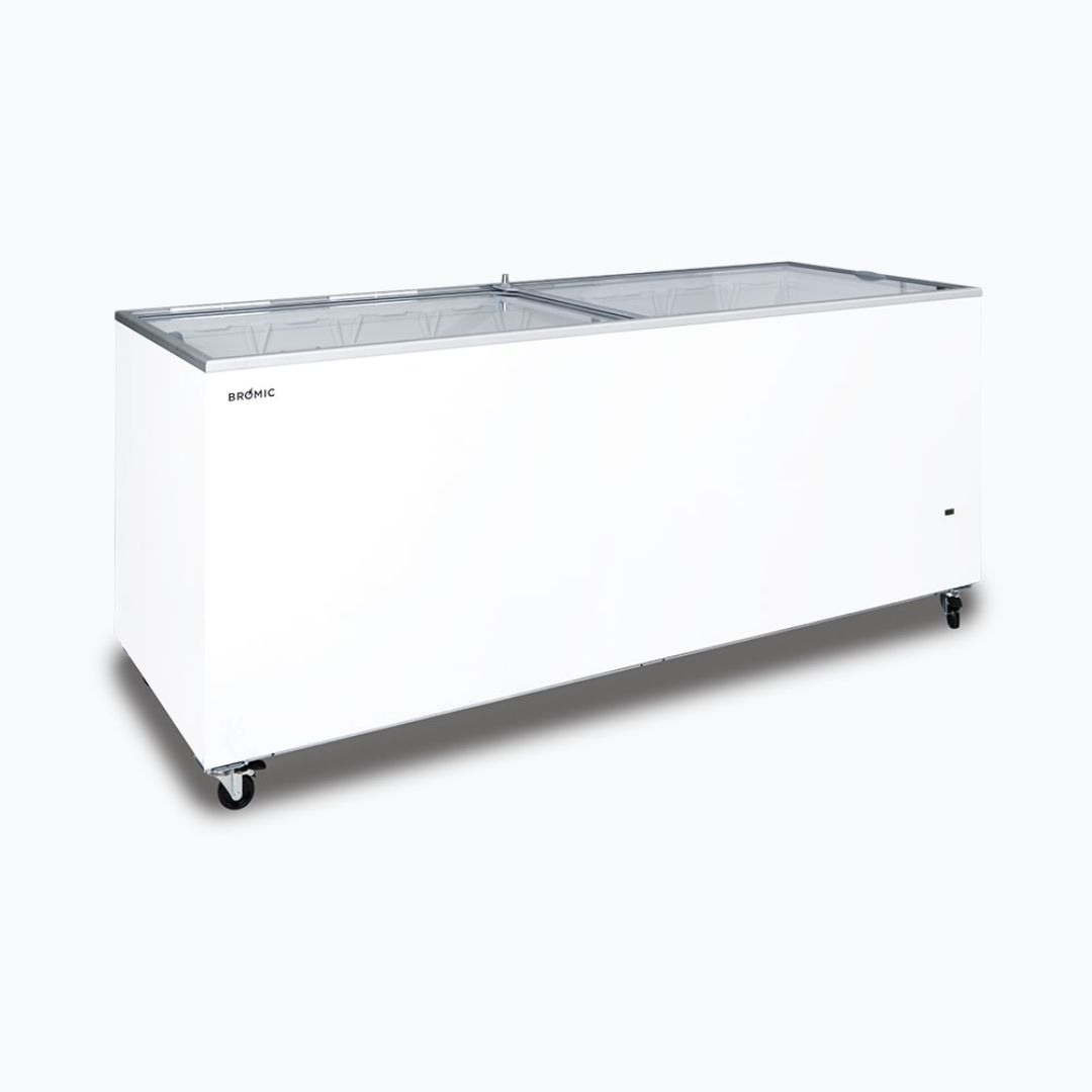 Bromic Display Chest Freezer Flat Top 670 litre, CF0700FTFG-NR