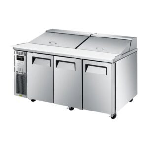 Turbo Air 3 Door Salad Prep Fridge 1800mm wide, KHR18-3-N
