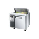 Turbo air Salad Prep Fridge 900mm Wide with single door, KHR9-1-N