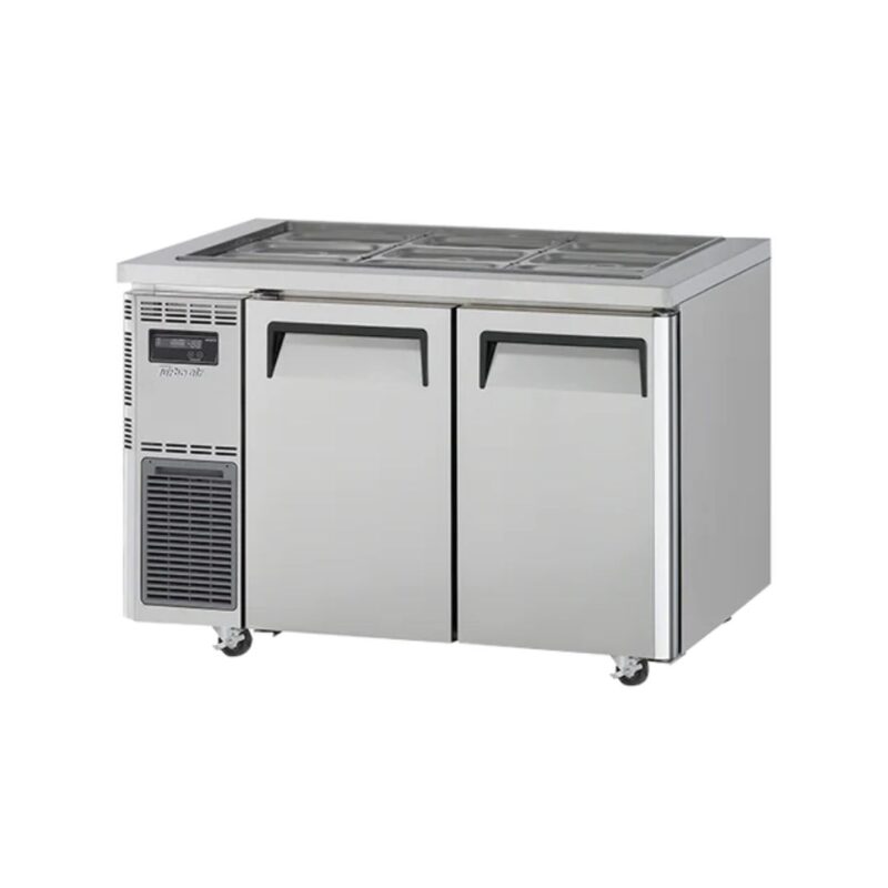 Turbo Air Open Top Buffet Table Fridge 1200mm wide, KSR12-2-N