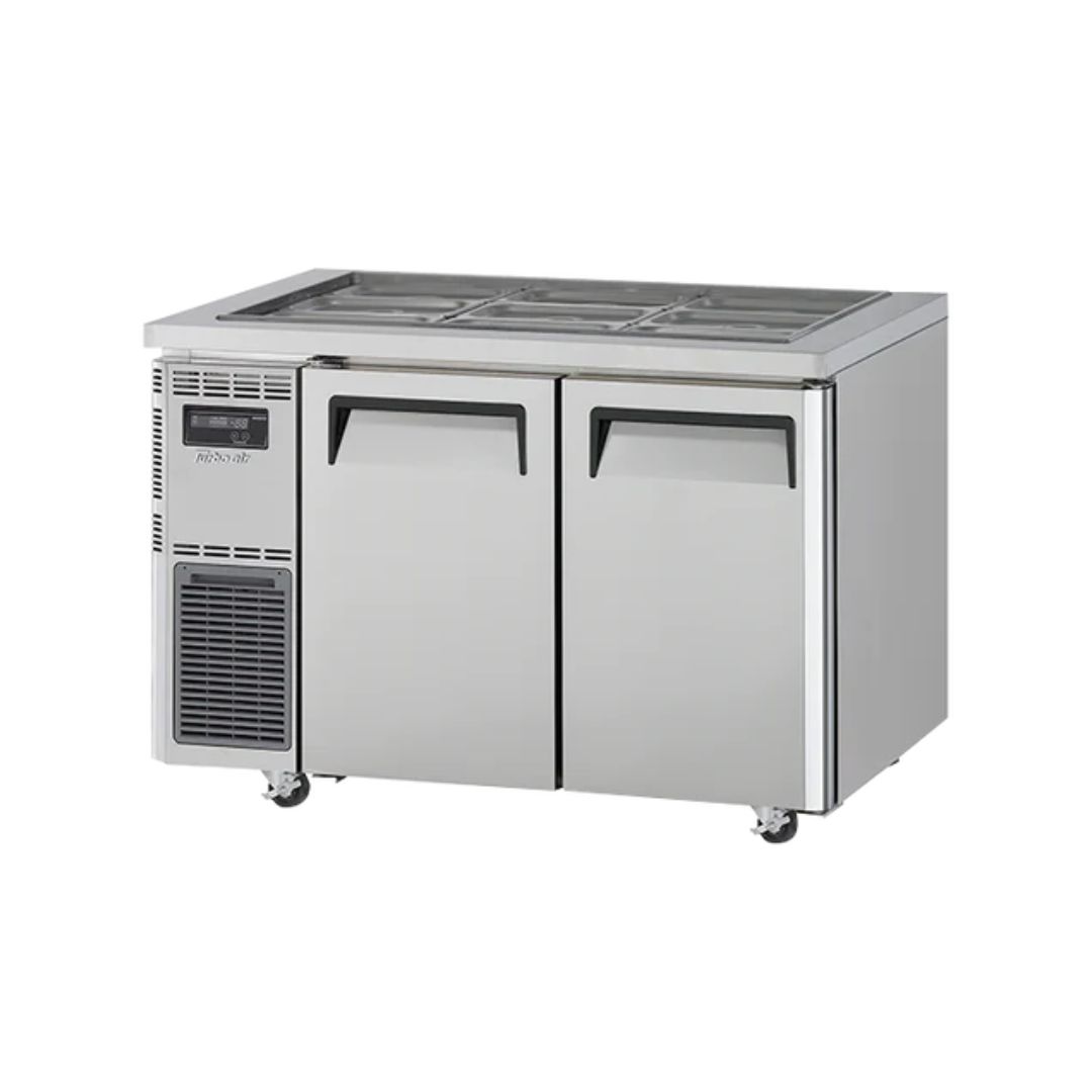 Turbo Air Open Top Buffet Table Fridge 1200mm wide, KSR12-2-N