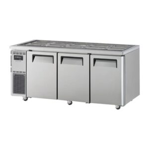 Turbo Air 3 Door Buffet Table Fridge 1800mm wide, KSR18-3-N