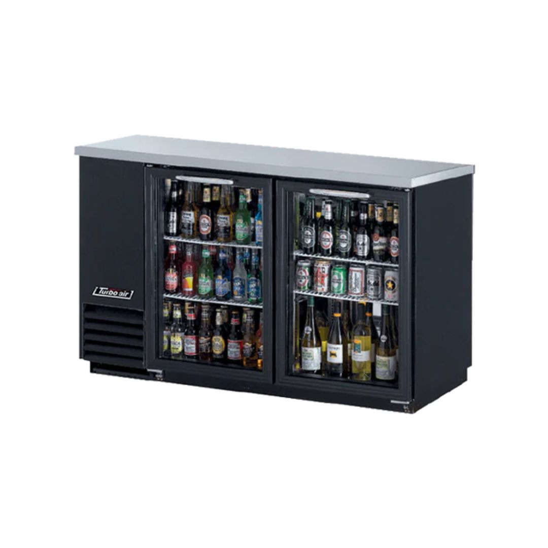 Turbo Air 2 Door Back Bar Fridge, TBB-2SGD