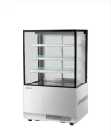 turbo air 900mm wide cake display fridge with 3 shelves, tbp900-3