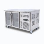 BROMIC UBC1360GD-NR 2 Glass Door Under Bench Fridge
